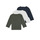 tekstylia Chłopiec T-shirty z długim rękawem Emporio Armani 6HHD21-4J09Z-0564 Wielokolorowy