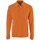 tekstylia Męskie Koszulki polo z długim rękawem Sols PERFECT LSL COLORS MEN Pomarańczowy
