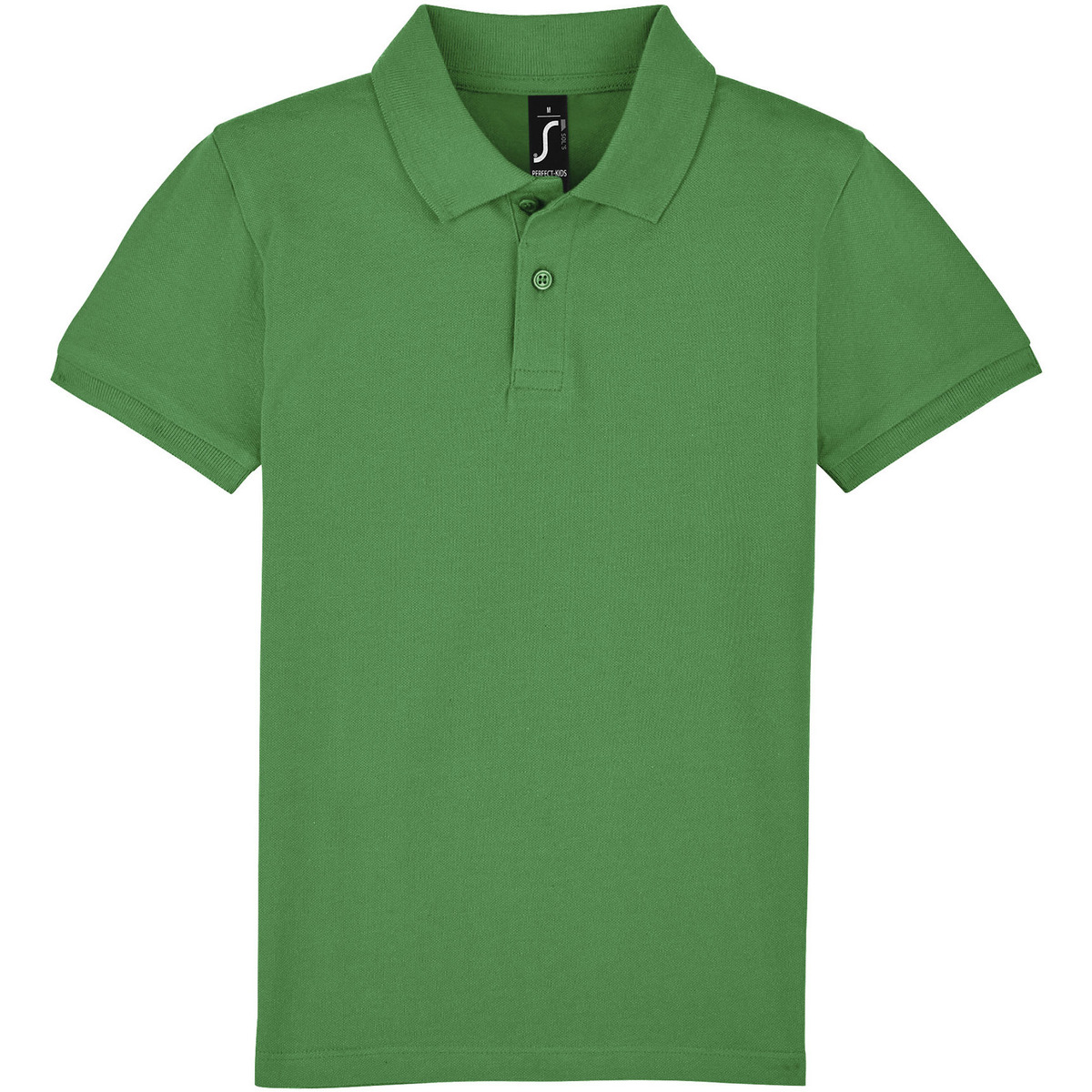 tekstylia Dziecko Koszulki polo z krótkim rękawem Sols PERFECT KIDS COLORS Zielony