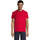 tekstylia T-shirty z krótkim rękawem Sols REGENT COLORS MEN Czerwony