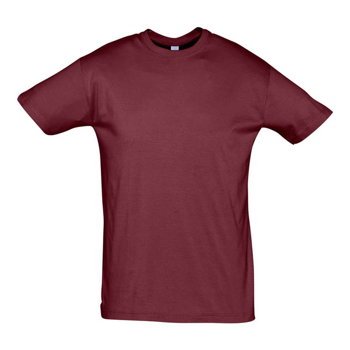 tekstylia T-shirty z krótkim rękawem Sols REGENT COLORS MEN Bordeaux