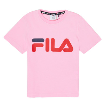 tekstylia Dziewczynka T-shirty z krótkim rękawem Fila LEA Różowy