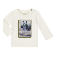 tekstylia Chłopiec T-shirty z długim rękawem Ikks XR10101 Biały