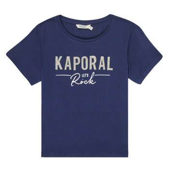 tekstylia Dziewczynka T-shirty z krótkim rękawem Kaporal MAPIK Marine