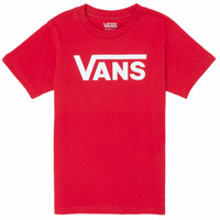 tekstylia Chłopiec T-shirty z krótkim rękawem Vans BY VANS CLASSIC Czerwony