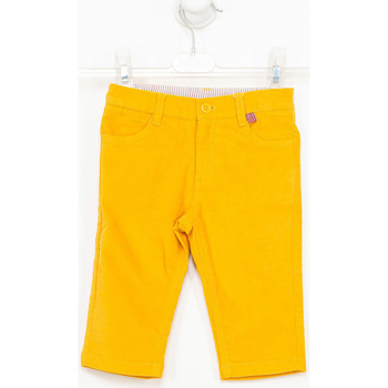 tekstylia Chłopiec Spodnie Tutto Piccolo 3131MOSW17-Y01 Żółty
