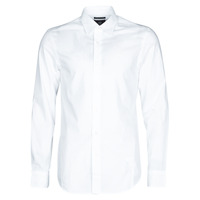 tekstylia Męskie Koszule z długim rękawem G-Star Raw DRESSED SUPER SLIM SHIRT LS Biały