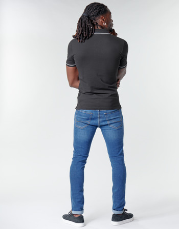 Calvin Klein Jeans TIPPING SLIM POLO Czarny