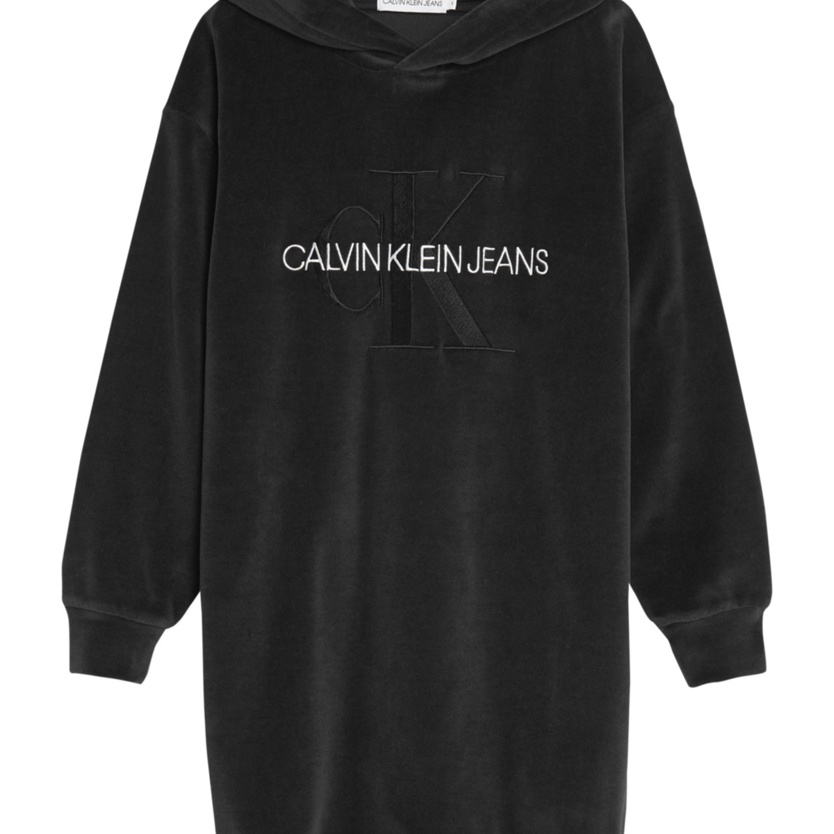 tekstylia Dziewczynka Sukienki krótkie Calvin Klein Jeans IG0IG00711-BEH Czarny