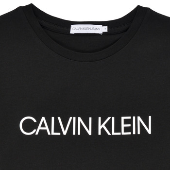 Calvin Klein Jeans INSTITUTIONAL T-SHIRT Czarny