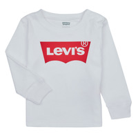 tekstylia Chłopiec T-shirty z długim rękawem Levi's BATWING TEE LS Biały