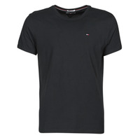 tekstylia Męskie T-shirty z krótkim rękawem Tommy Jeans TJM ORIGINAL JERSEY TEE Czarny