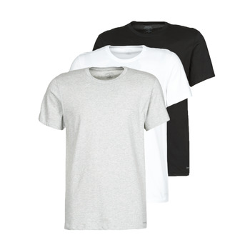 tekstylia Męskie T-shirty z krótkim rękawem Calvin Klein Jeans CREW NECK 3PACK Szary / Czarny / Biały