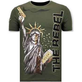 tekstylia Męskie T-shirty z krótkim rękawem Local Fanatic 107513420 Zielony