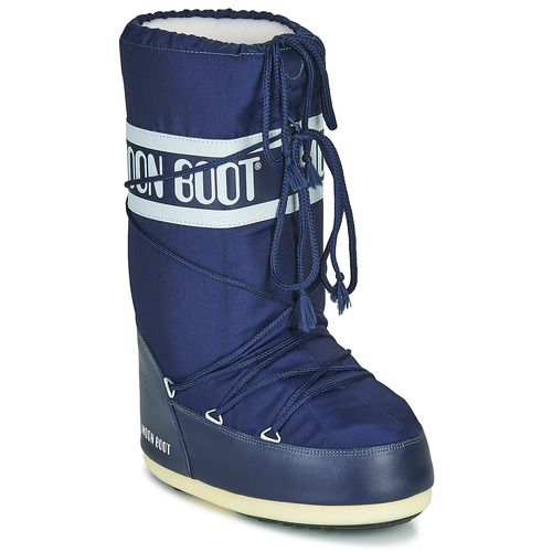 Buty Damskie Śniegowce Moon Boot NYLON Blue