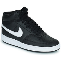 Buty Trampki wysokie Nike Nike Court Vision Mid Czarny / Biały