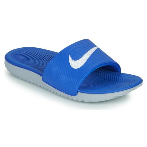 Buty Dziecko klapki Nike KAWA GS Niebieski / Biały
