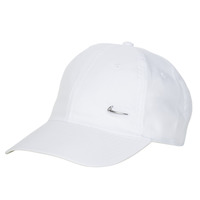 Dodatki Czapki z daszkiem Nike U NSW H86 METAL SWOOSH CAP Biały / Srebrny