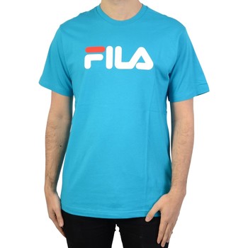 tekstylia Męskie T-shirty z krótkim rękawem Fila 126600 Niebieski