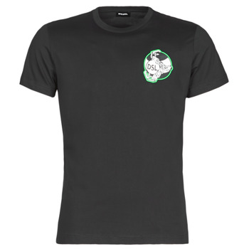 tekstylia Męskie T-shirty z krótkim rękawem Diesel T-DIEGO J10 Czarny