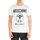 tekstylia Męskie T-shirty z krótkim rękawem Moschino ZPA0706 Biały