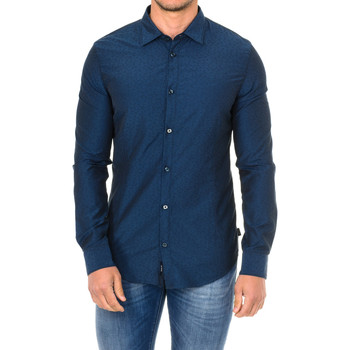 tekstylia Męskie Koszule z długim rękawem Armani jeans 3Y6C54-6N2WZ-2514 Niebieski