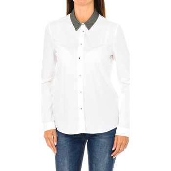tekstylia Damskie Koszule Armani jeans 6X5C02-5N0KZ-1100 Biały