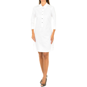 tekstylia Damskie Sukienki Armani jeans C5A13-PC-10 Biały