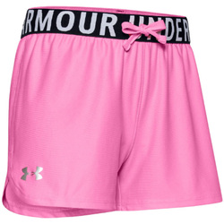 tekstylia Dziewczynka Krótkie spodnie Under Armour Play Up Solid Shorts K Różowy