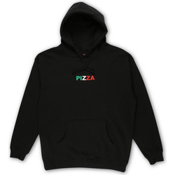 tekstylia Męskie Bluzy Pizza Sweat tri logo hood Czarny
