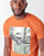 tekstylia Męskie T-shirty z krótkim rękawem Jack & Jones JORSKULLING Pomarańczowy