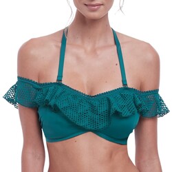 tekstylia Damskie Bikini: góry lub doły osobno Fantasie FS6682 PIN Zielony