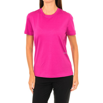 tekstylia Damskie T-shirty z długim rękawem Calvin Klein Jeans K20K200193-502 Różowy