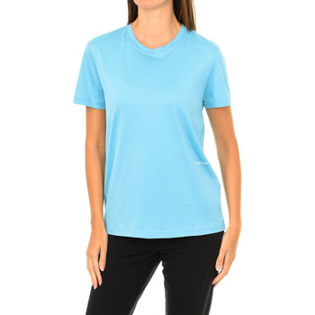 tekstylia Damskie T-shirty z krótkim rękawem Calvin Klein Jeans K20K200193-409 Niebieski