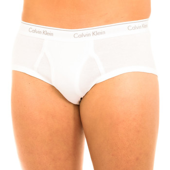 Bielizna Męskie Slipy Calvin Klein Jeans NB1398A-100 Biały