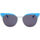 Zegarki & Biżuteria  Damskie okulary przeciwsłoneczne Italia Independent - 0257 Niebieski