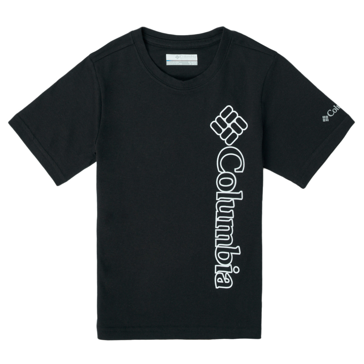 tekstylia Chłopiec T-shirty z krótkim rękawem Columbia HAPPY HILLS GRAPHIC Czarny