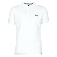 tekstylia Męskie T-shirty z krótkim rękawem Superdry CLASSIC PIQUE S/S POLO Biały