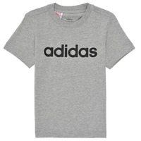 tekstylia Chłopiec T-shirty z krótkim rękawem adidas Performance YB E LIN TEE Szary