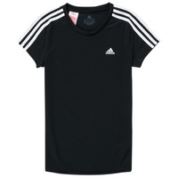 tekstylia Dziewczynka T-shirty z krótkim rękawem adidas Performance G 3S T Czarny