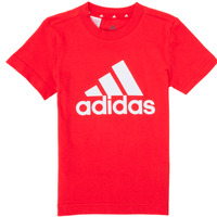tekstylia Chłopiec T-shirty z krótkim rękawem adidas Performance B BL T Czerwony
