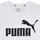 tekstylia Chłopiec T-shirty z krótkim rękawem Puma ESSENTIAL LOGO TEE Biały
