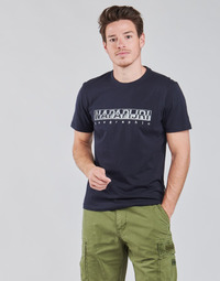 tekstylia Męskie T-shirty z krótkim rękawem Napapijri SALLAR SS Marine