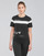 tekstylia Damskie T-shirty z krótkim rękawem Emporio Armani EA7 3KTT05-TJ9ZZ-1200 Czarny / Biały