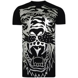 tekstylia Męskie T-shirty z krótkim rękawem Ed Hardy - Big-tiger t-shirt Czarny