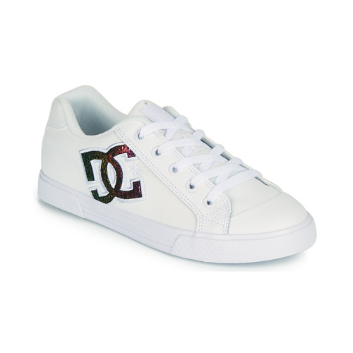 Buty Damskie Buty skate DC Shoes CHELSEA J Biały / Różowy