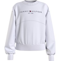 tekstylia Dziewczynka Bluzy Tommy Hilfiger THUBOR Biały
