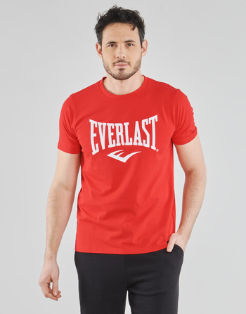 tekstylia Męskie T-shirty z krótkim rękawem Everlast EVL- BASIC TEE-RUSSEL Czerwony