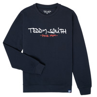 tekstylia Chłopiec Bluzy Teddy Smith S-MICKE Marine