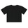 tekstylia Dziewczynka T-shirty z krótkim rękawem Calvin Klein Jeans CK REPEAT FOIL BOXY T-SHIRT Czarny